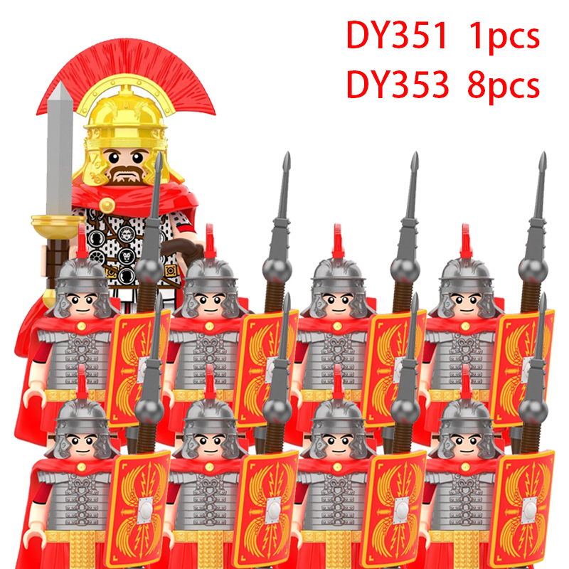Lego Minifigure Holder - Medieval Military Series Action Figures Building
