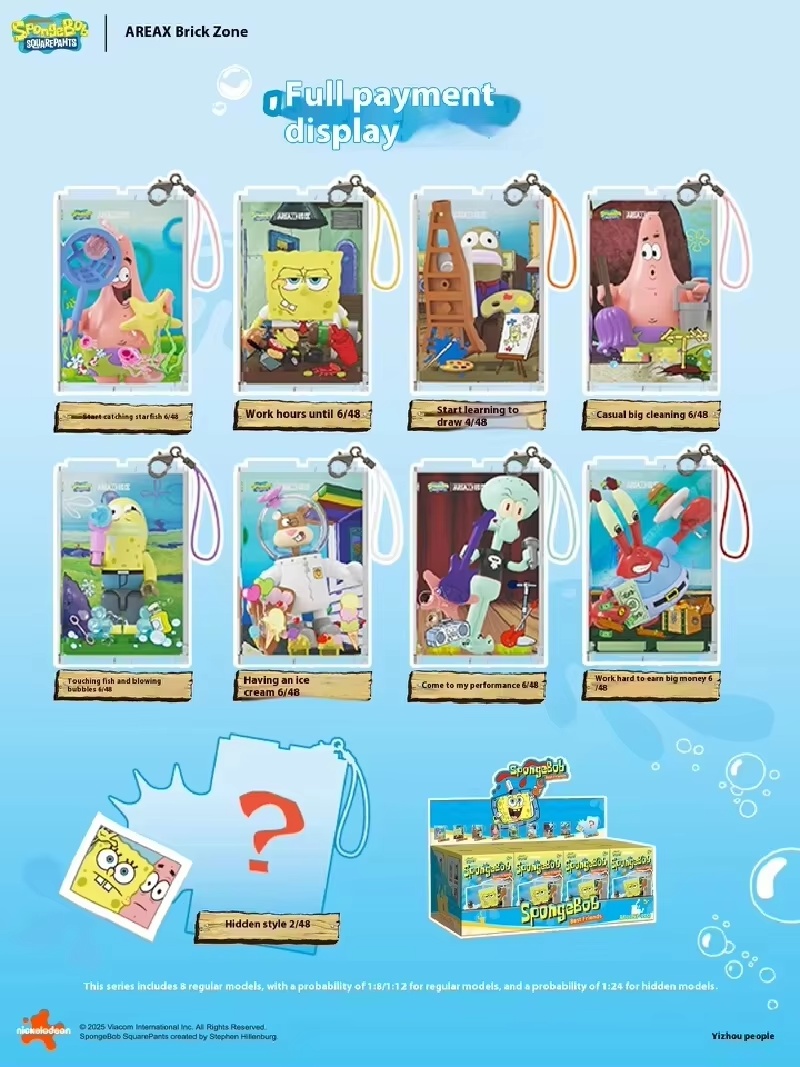 AREAX Genuine SpongeBob Bikini – Building Block Mini recenzja i cena