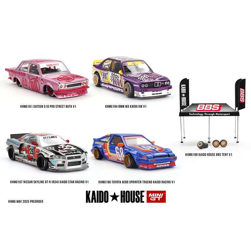 KHMG 194 1:64 BMW M3 Kaido KW  – Die Cast Car 1 64 recenzja i cena