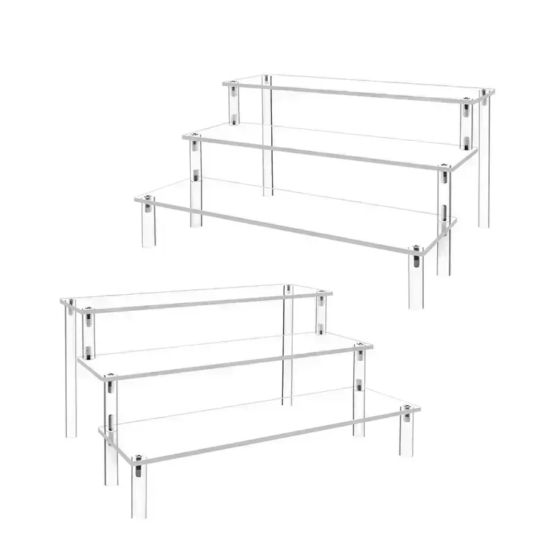 1-4 Tier Acrylic Display Stand – Pop Display Shelf recenzja i cena