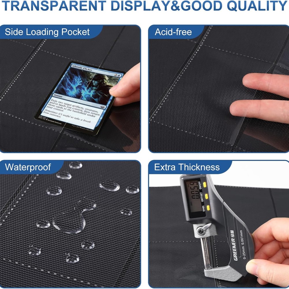 50Pack 900 Pockets Trading Car – Trading Card Binder recenzja i cena