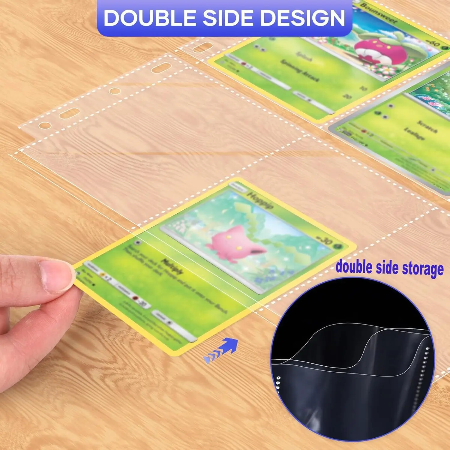 Double-Sided Card Sleeves Bind – Trading Card Binder recenzja i cena