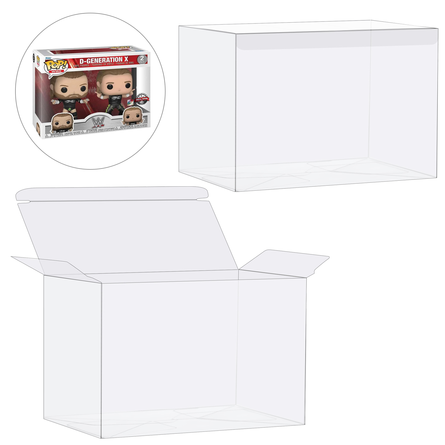 HIGOPLAY 2 in 1 Pack Protectiv – Funko Pop Protector recenzja i cena