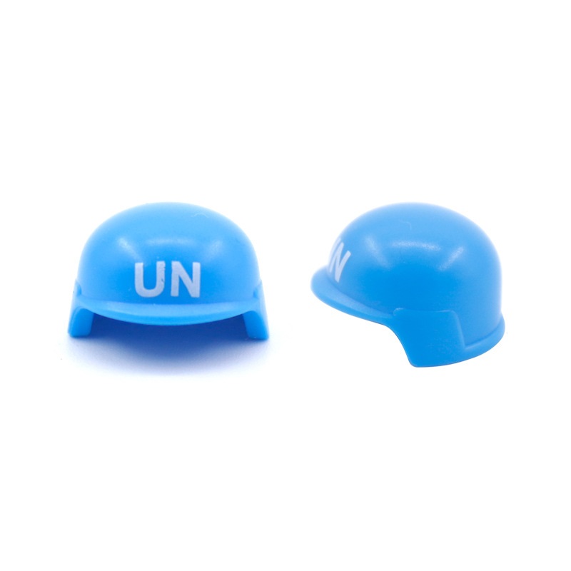 UN peacekeeping Forc Beret Bul – Lego Minifigure Holder recenzja i cena