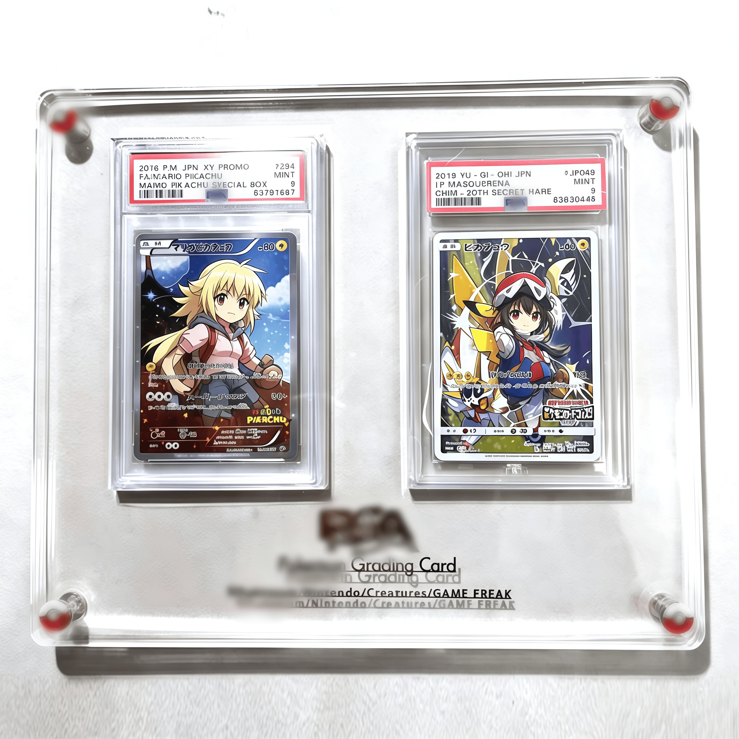 PTCG Pokemon Yu-Gi-Oh Rating G – Graded Card Display recenzja i cena