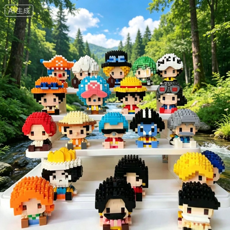 New ONE PIECE Sun God Nika Luf – Building Block Mini recenzja i cena