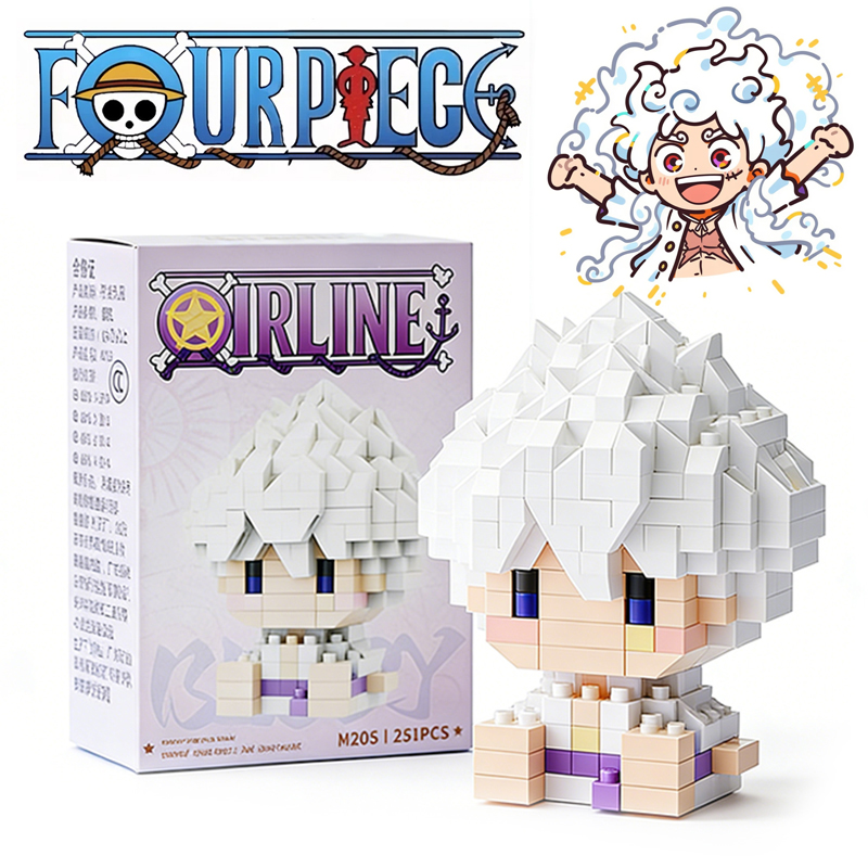 ONE PIECE Sun God Nika Luffy M – Building Block Mini recenzja i cena