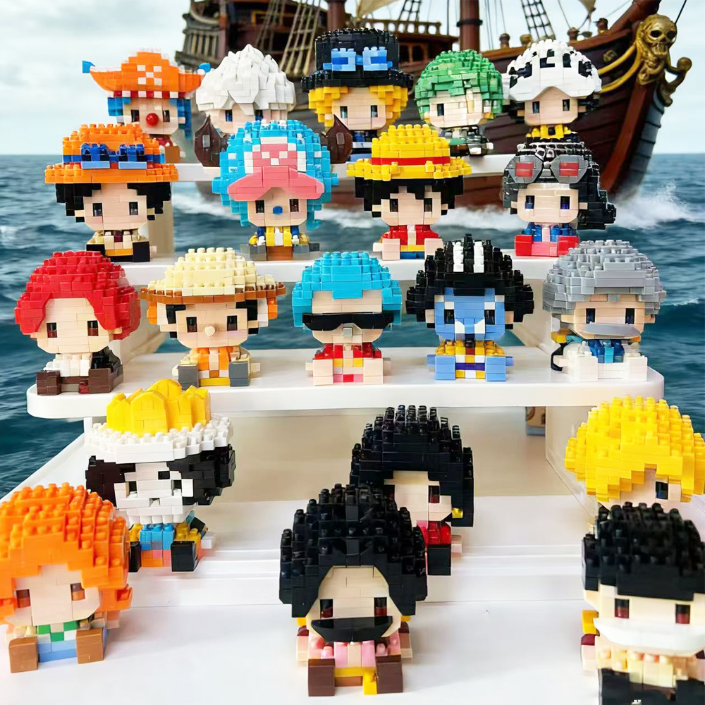ONE PIECE Sun God Nika Luffy M – Building Block Mini recenzja i cena
