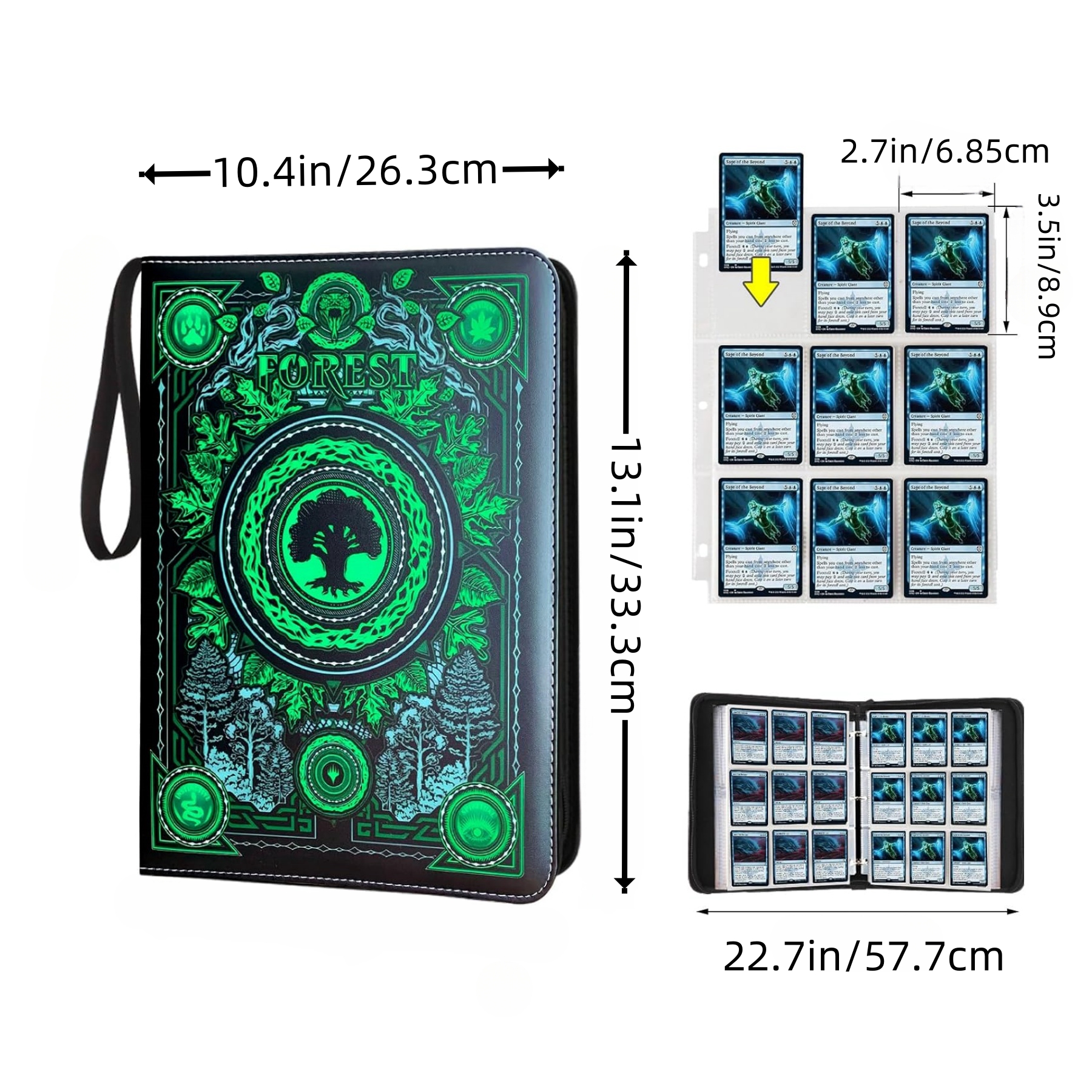 9 Pocket Card Binder with Slee – Card Penny Sleeve recenzja i cena