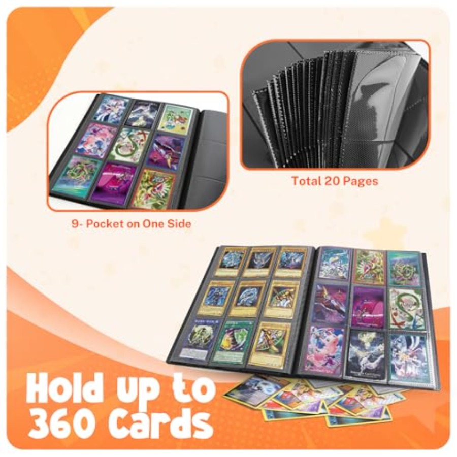 Card Binder, 9 Pocket Trading  – Trading Card Binder recenzja i cena