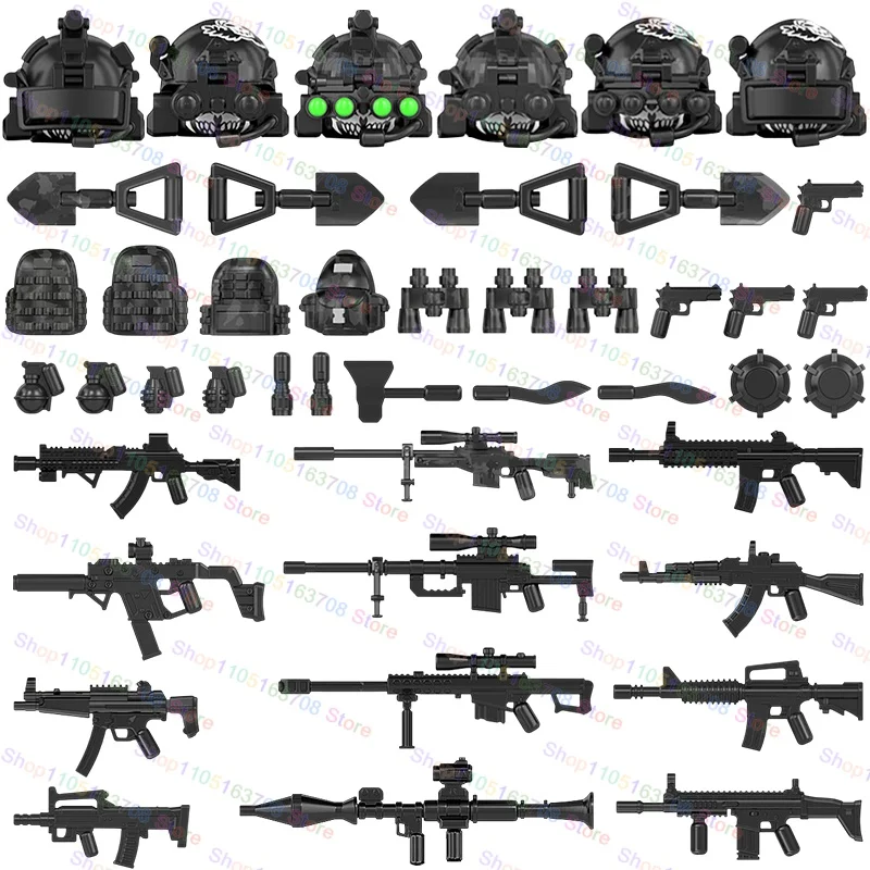 MOC Military Soldiers Action F – Lego Minifigure Holder recenzja i cena