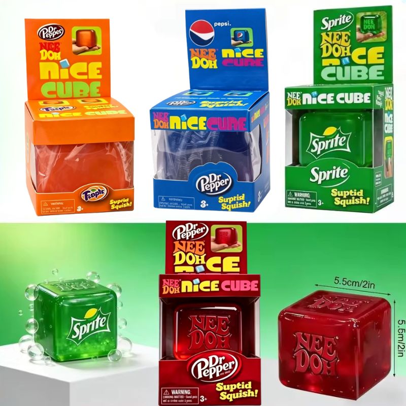 .Dr Pepper x NeeDoh Nice Cube  – Fidget Cube Original recenzja i cena
