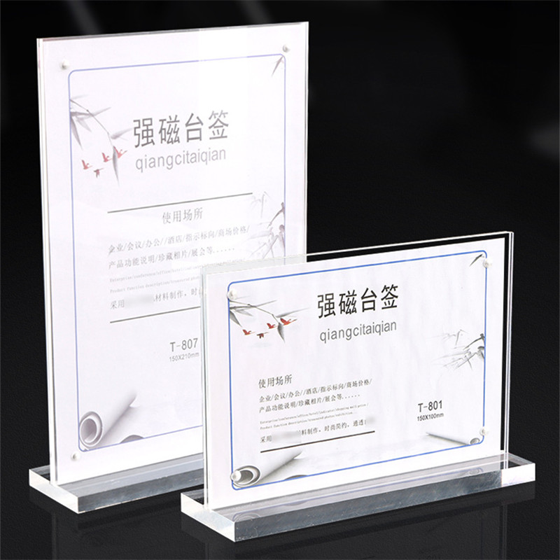 Acrylic Menu Sign Holder POP D – Pop Display Shelf recenzja i cena