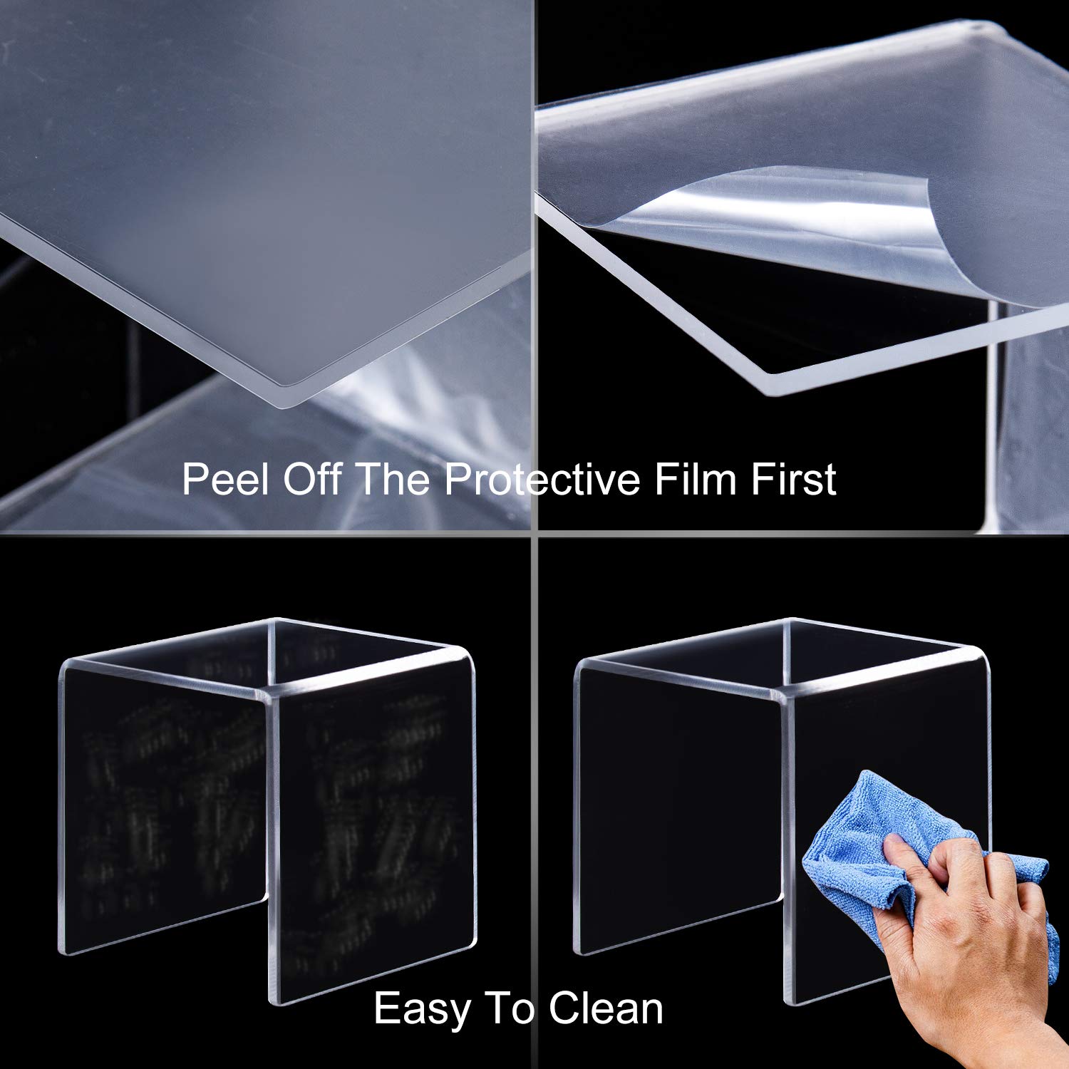 U Shape Acrylic Display Risers – Pop Display Shelf recenzja i cena