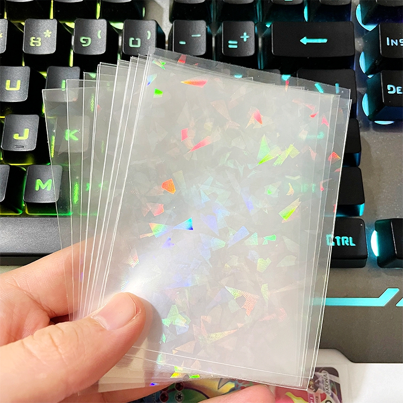 50pcs Soft Trading Laser Card  – Card Penny Sleeve recenzja i cena