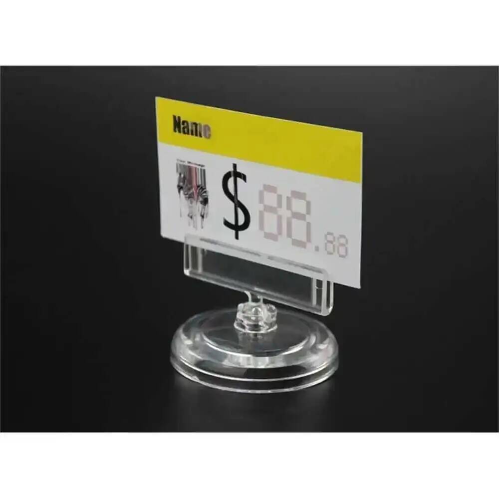 Small Card Holder Stand Clear  – Pop Display Shelf recenzja i cena