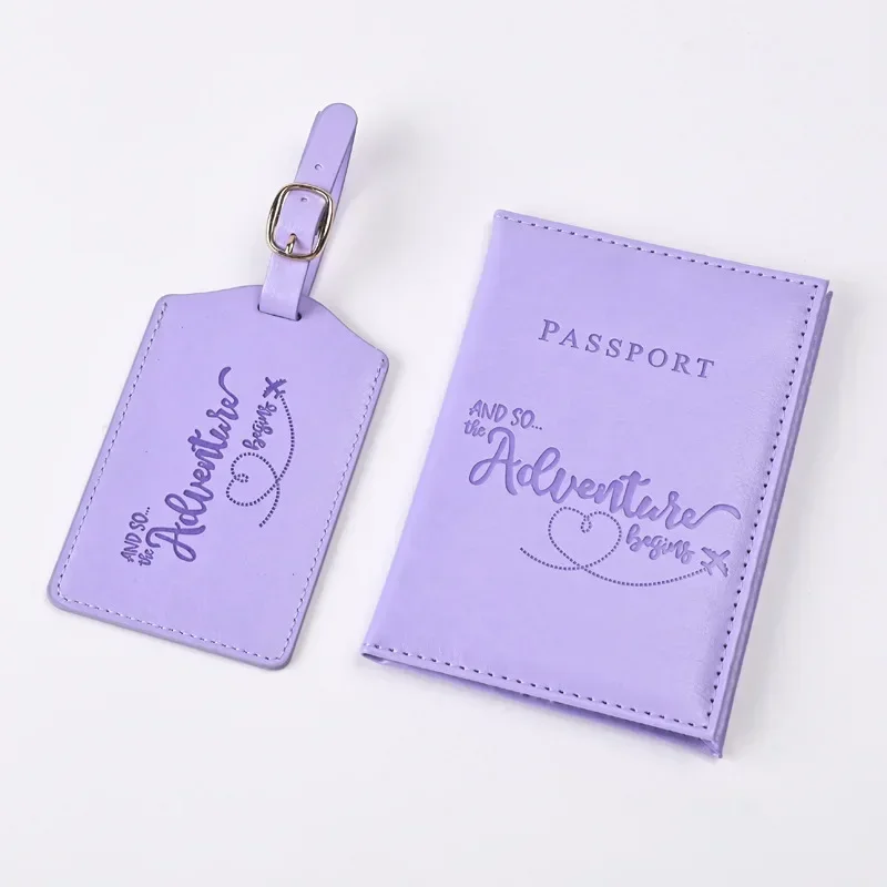 New Purple PU Leather Passport – Card Top Loader recenzja i cena