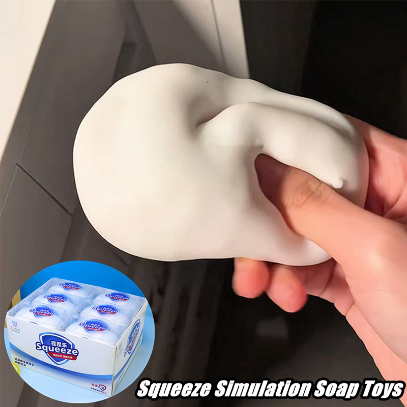Soft Fake White Soap Squishy S – Fidget Cube Original recenzja i cena