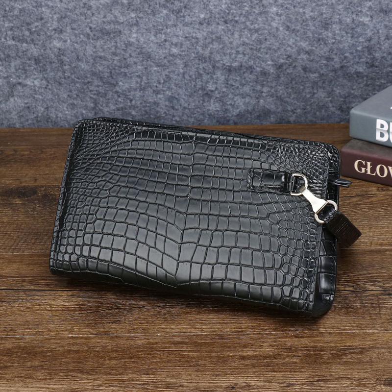 Men's Genuine Leather Clutch B – Card Top Loader recenzja i cena