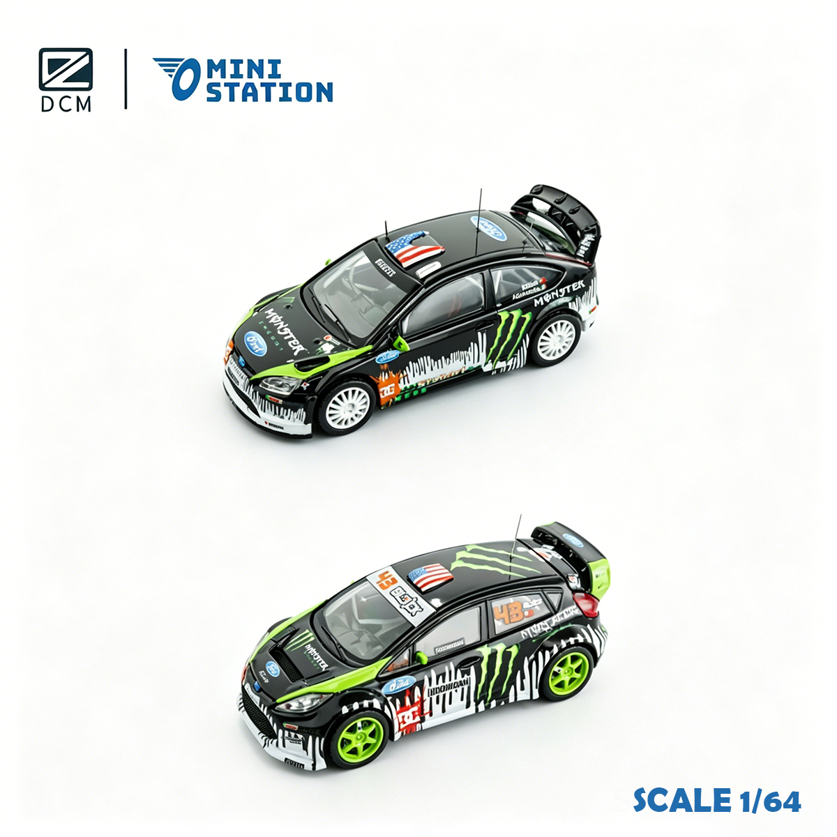 DCM × Mini Station 1:64 Ken Bl – Die Cast Car 1 64 recenzja i cena