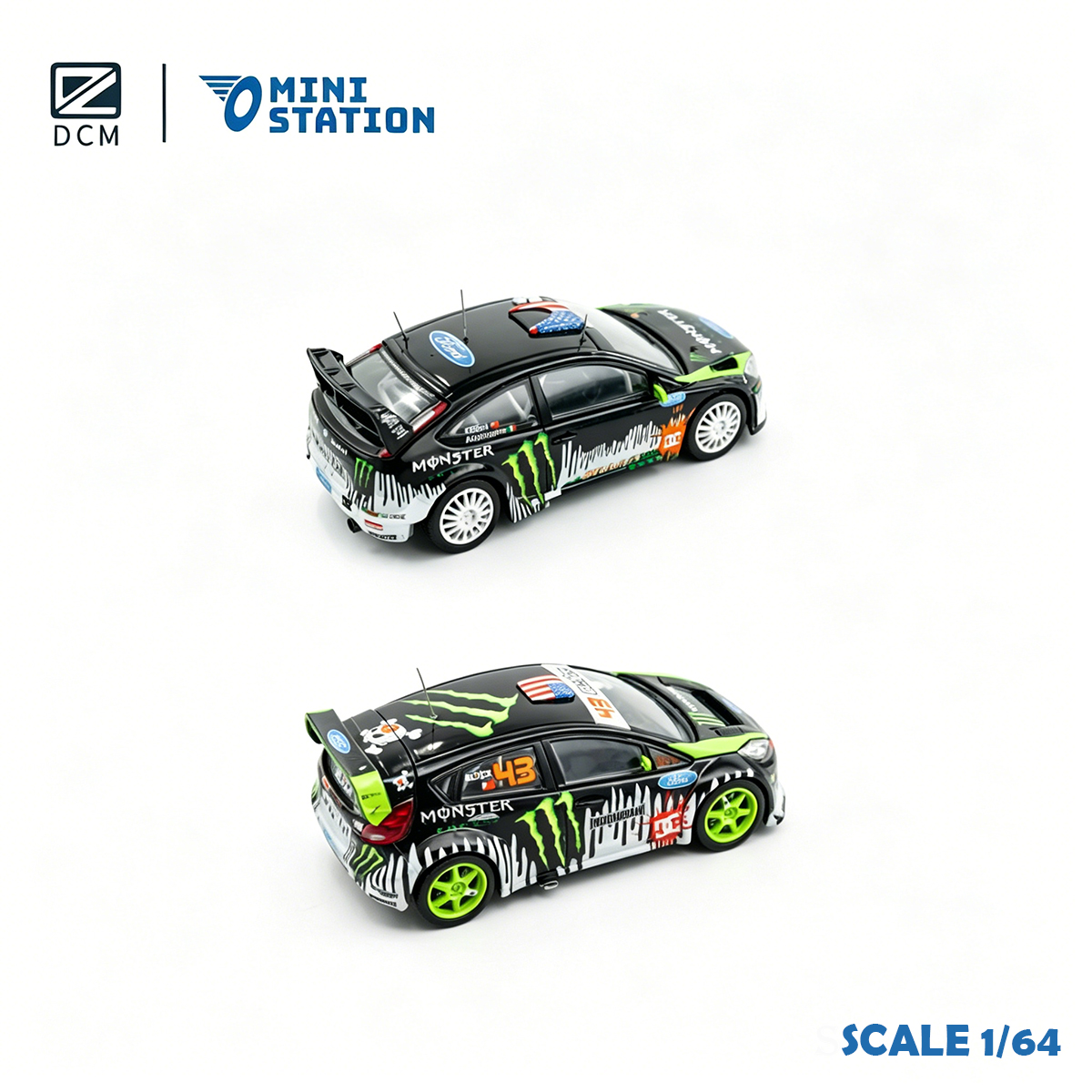 DCM × Mini Station 1:64 Ken Bl – Die Cast Car 1 64 recenzja i cena
