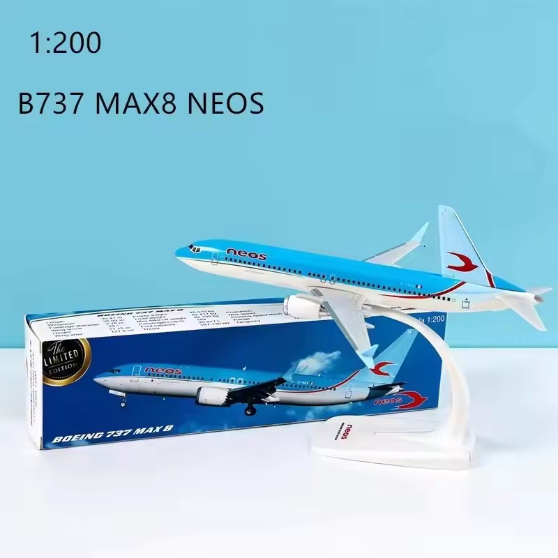 1:200 Scale B737 MAX8 Neos Air – Model Airplane Plastic recenzja i cena