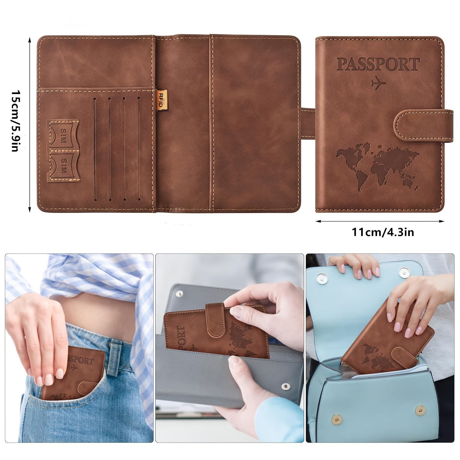 Passport Holder, Passport Cove – Card Top Loader recenzja i cena