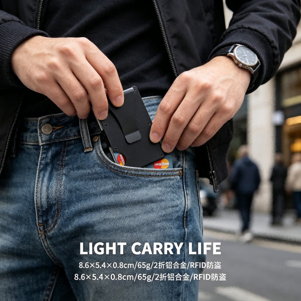 Aluminum Alloy Rfid Blocking C – Card Top Loader recenzja i cena