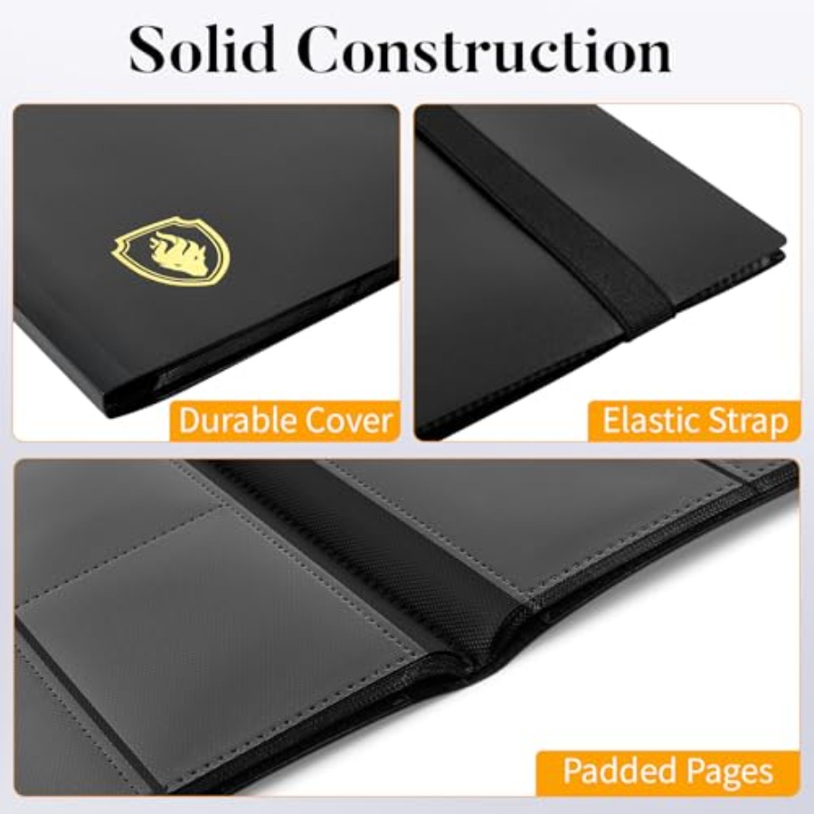 Heavy Duty Card Binder, 9 Pock – Trading Card Binder recenzja i cena