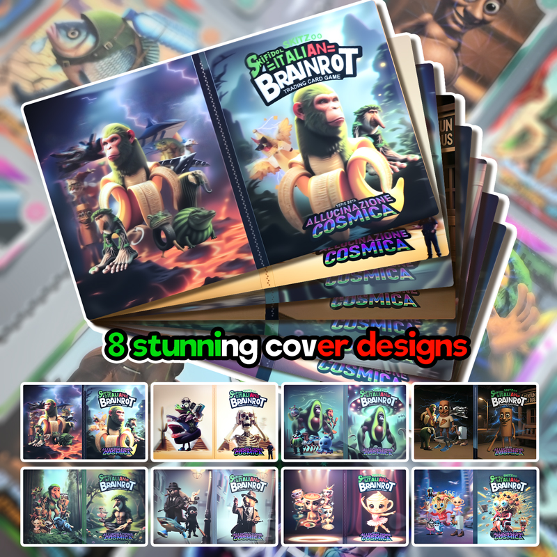 216 Pocket /set Italian Brainr – Trading Card Binder recenzja i cena