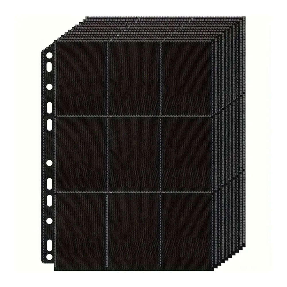 10Pack Black 9-Pocket A4 Tradi – Trading Card Binder recenzja i cena