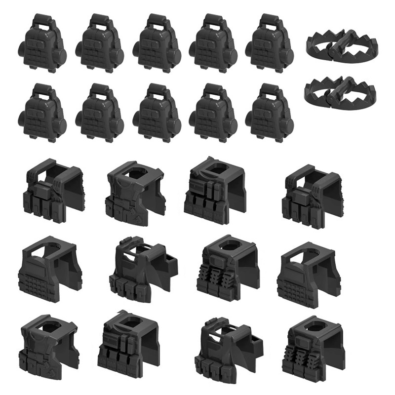 MOC Military Armor Tactical Ve – Lego Minifigure Holder recenzja i cena