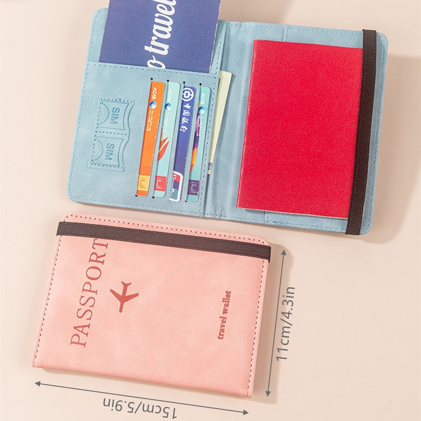 Passport Holder Travel Wallet  – Card Top Loader recenzja i cena